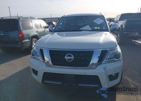 2020 Nissan Armada Platinum 2Wd from USA, damaged, VIN JN8AY2ND4L9106315